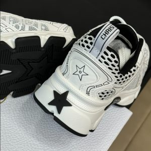 Dior Vibe Mid Top White and Black Reps 5