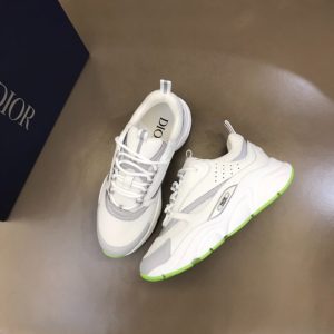 Dior B22 Technical Mesh Smooth White Sneaker Reps 3