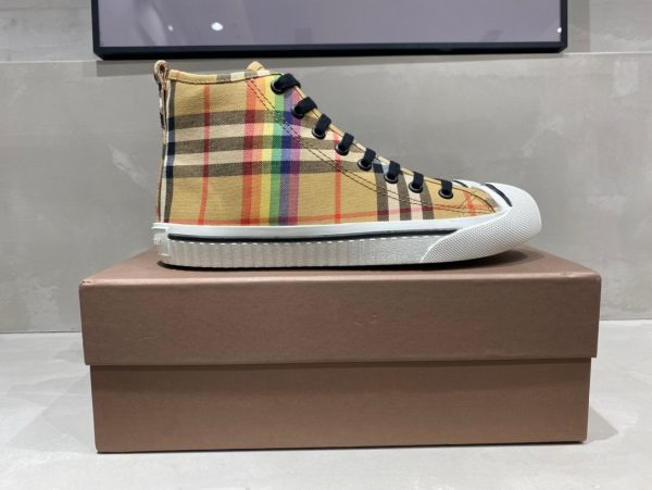 Burberry Rainbow Print High Top Sneaker Reps