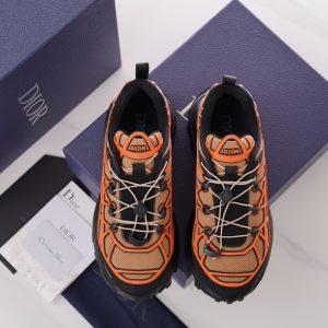 Dior B31 Runner Beige Orange Sneaker Reps 6