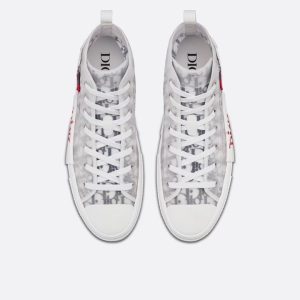 Dior Shawn Stussy x B23 High 'Ox Head Embroidery Patch' Sneaker Reps 3