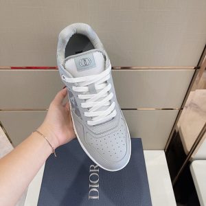 Dior B27 Low Dior Gray CD Diamond Sneaker Reps 3