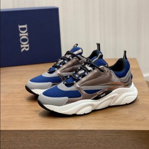 Dior B22 Trainer ‘Blue Silver’ Sneaker Reps 4