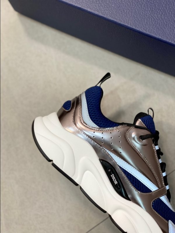 Dior B22 Trainer ‘Blue Silver’ Sneaker Reps 5