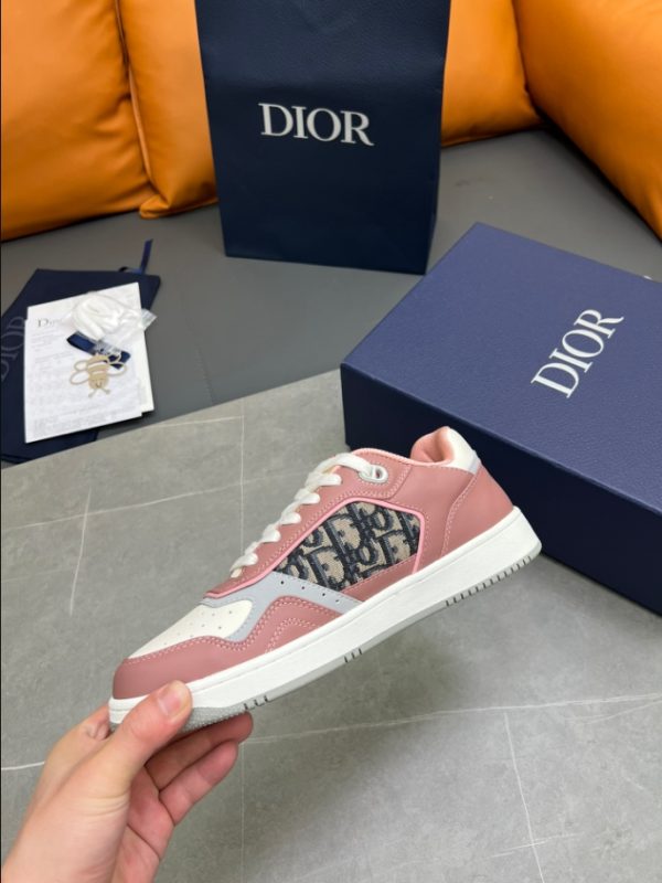 Dior B27 Low Top 'Pink Cream' Sneaker Reps 4