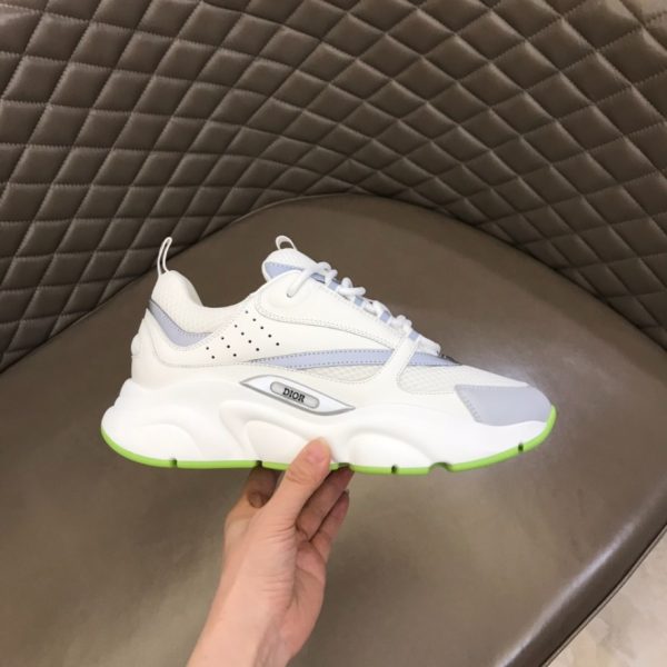 Dior B22 Technical Mesh Smooth White Sneaker Reps 5