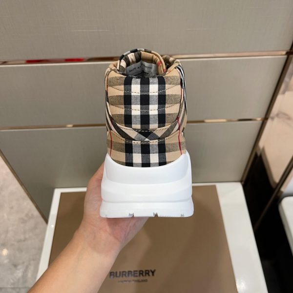 Burberry Vintage Check High-Top Sneaker Reps 5