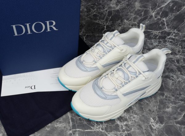 Dior B22 Cream Light Blue Sneaker Reps 4