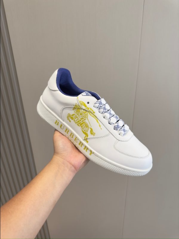 Burberry White Yellow Low Sneaker Reps 6