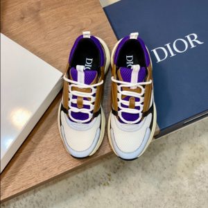 Dior B22 Violet Brown Beige Sneaker Reps 4