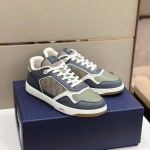 Dior B27 Low Deep Gray Brown Sneaker Reps 4