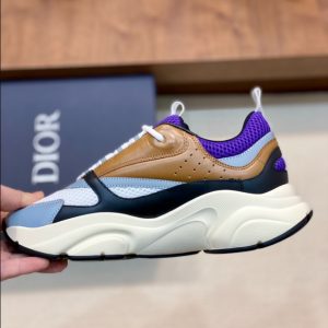 Dior B22 Violet Brown Beige Sneaker Reps 5