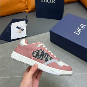 Dior B27 Low Top 'Pink Cream' Sneaker Reps 6