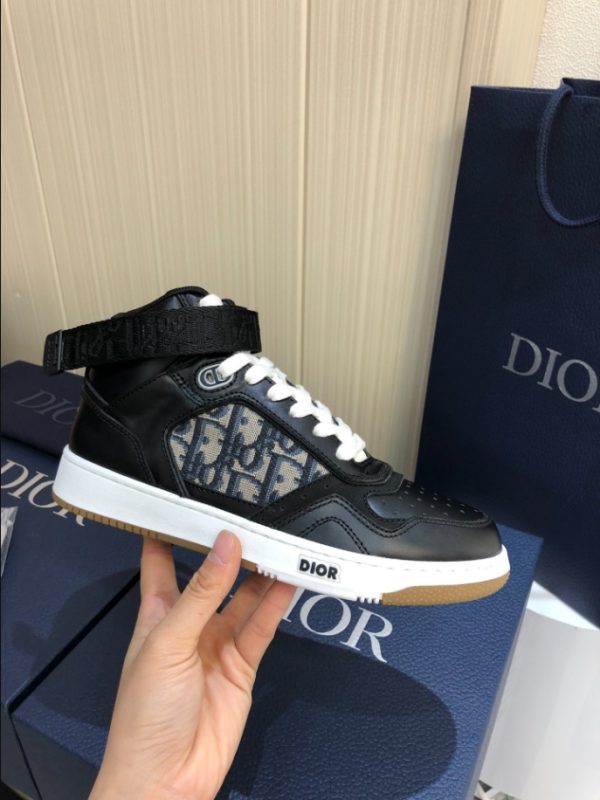 Dior B27 High ‘Dior Oblique Black’ Sneaker Reps 6