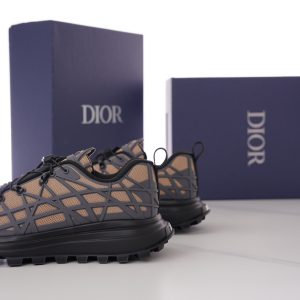 Dior B31 Runner Black Brown Khaki Sneaker Reps 6