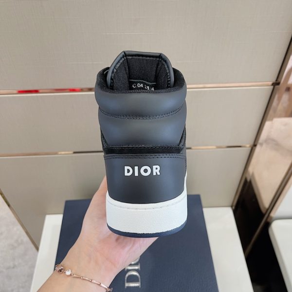 Dior B27 High ‘Black CD Diamond’ Sneaker Reps 6