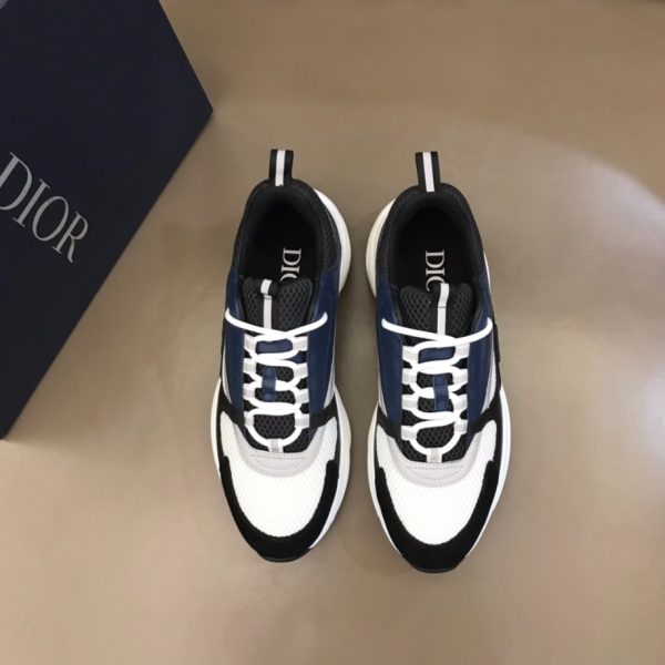 Dior B22 White Gray Mesh Sneaker Reps 7