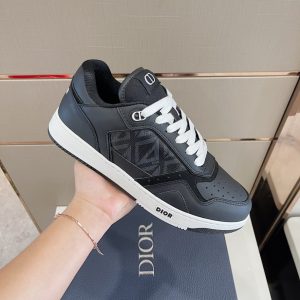 Dior B27 Low ‘Black Cream Dior’ Sneaker Reps 5