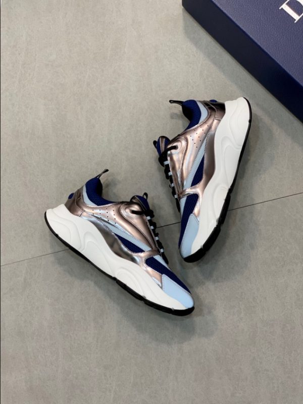 Dior B22 Trainer ‘Blue Silver’ Sneaker Reps 7