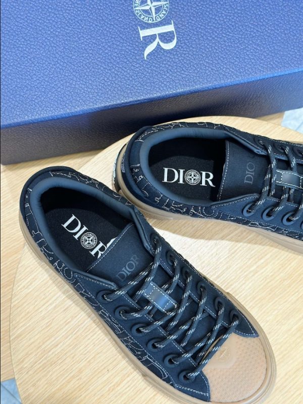 Dior x Stone Island Limited Edition Black Sneaker Reps 6