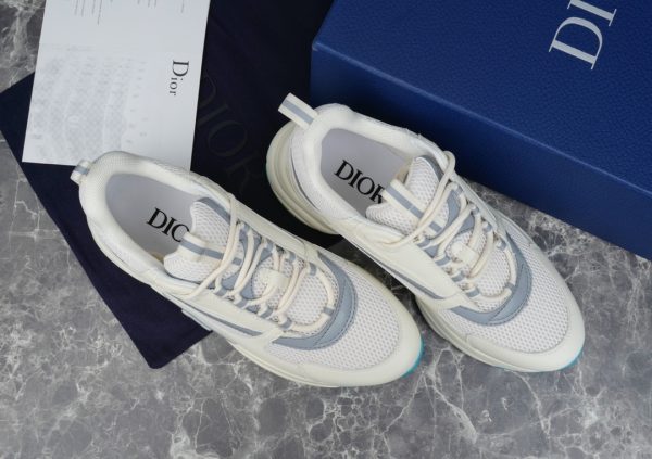 Dior B22 Cream Light Blue Sneaker Reps 5