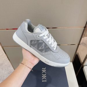 Dior B27 Low Dior Gray CD Diamond Sneaker Reps 5