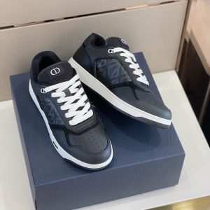 Dior B27 Low ‘Black Cream Dior’ Sneaker Reps 6