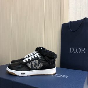 Dior B27 High ‘Dior Oblique Black’ Sneaker Reps 7